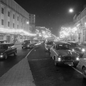 MIDNIGHT PARK STREET 1970 24'' x 16'' On Canson Bartya Photographique 310 GSM Archival Paper Original Signatured